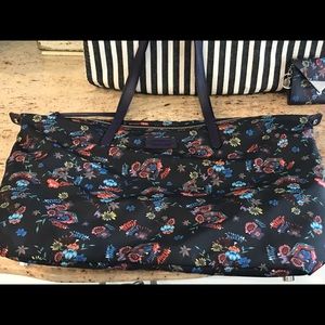 Tote bag and matching card holder/key chain